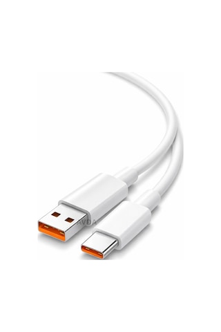 120w Turbo Hızlı Şarj Kablosu Type-c 6a Redmi Samsung Huawei Süper Fast Charging