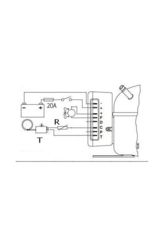 Techsun Tch30G Dc 12-24V R134a Kompresör