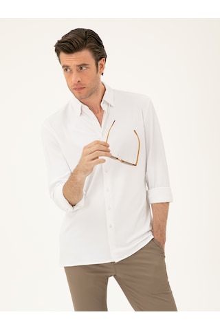 Cacharel Beyaz Slim Fit Gömlek 15841036