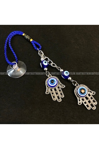 Fatmanın Eli Nazar Araba Hediyesi Vantuz Otomobil Dikiz Ayna Süsü (464577708)