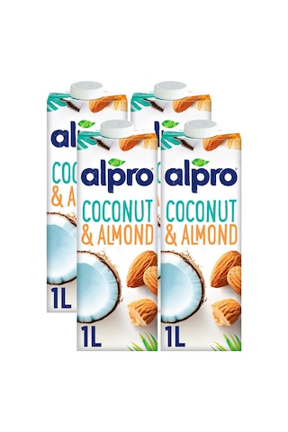 Alpro Hindistan Cevizi & Badem Sütü 4 x 1 L