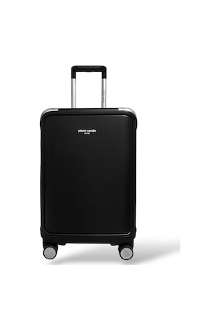 Pierre Cardin Unisex Büyük Boy Valiz 04pc7090-01-s Siyah