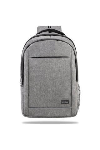 Mila Seri W504 15.60'' Ki3-01-003 Network 4 Serisi Reflektörlü Lenovo,hp,Apple Uyumlu MacBook ,macair Laptop Sırt Çantası-gri
