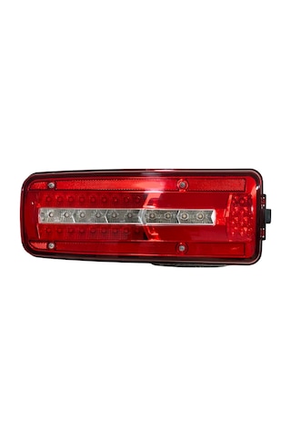 Çerkez 12v-36v Stop Lambası Ledli Plakalı Yan Soketli Euro-6 Daf Sol
