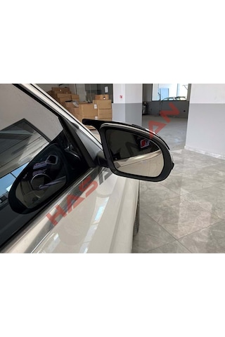 Mercedes W205 C Serisi Batman  Ayna Kapağı Piano Black 2015-2019