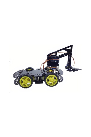 Robot Kollu 4WD Engelden Kaçan Çizgi Izleyen Bluetoothlu