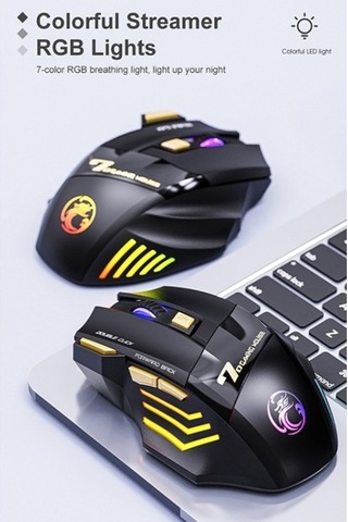 Tongxida Gw-x7 Rgb Wireless Gaming Mouse, Kullanıcı Dostu Optik Farklılık GW-X7