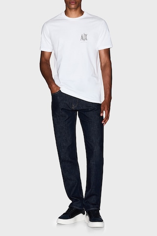 Armani Exchange Erkek T Shirt Xm000365 Af12308 U0009 Beyaz Beyaz