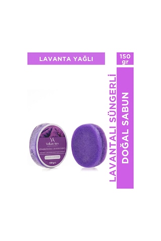 Volkan Ates Natural & Beauty Lavanta Yağlı Süngerli Doğal Sabun 150 G