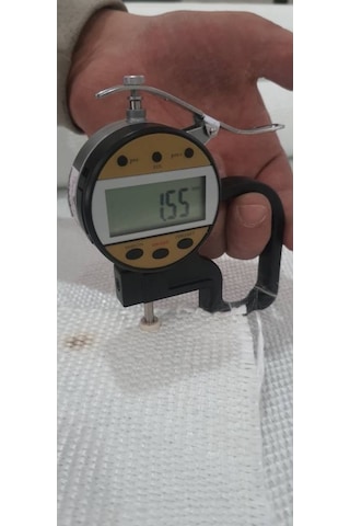 Cam Elyaf Yanmaz Kumaş 1000 G / M^2 - 1,50Mm Kalınlık- En: 1M