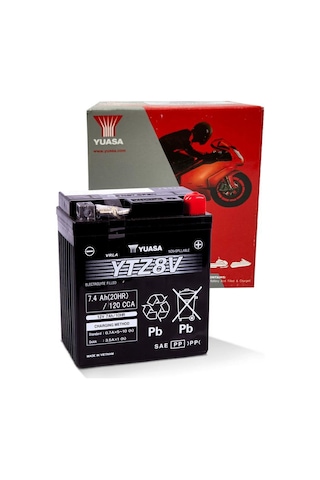 Yuasa 12v 7.4ah Motosiklet Aküsü X-max 250/300 - R25 / Mt25