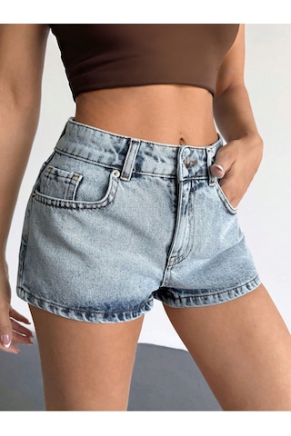 Viking'S Line Emway's Denim Kadın Açık Mavi Kot Şort