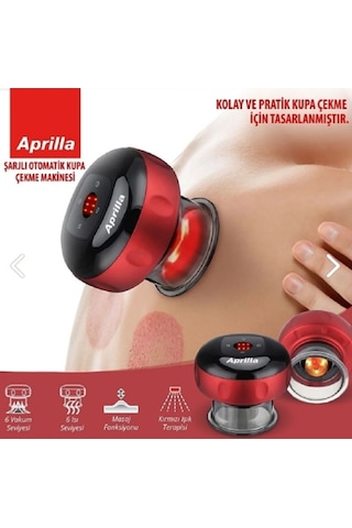 Aprilla Şarjlı Kupa Çekme Makinesi AFM-2828 Çok Renkli
