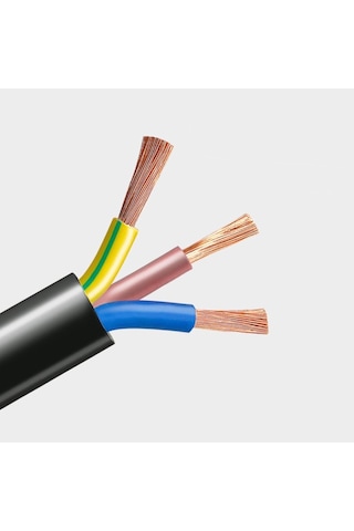 Huawei Notebook Adaptör Güç Kablosu 1.2 Mt Yonca Power Kablo Laptop Bilgisayar Kablosu Siyah