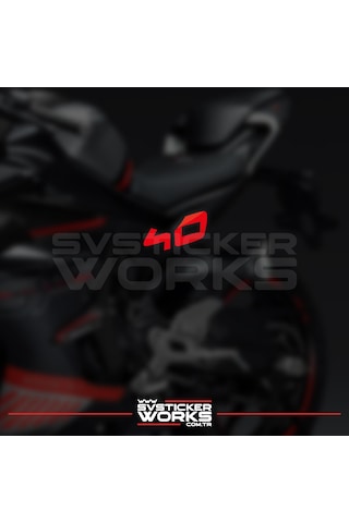 Cfmoto 450sr 40 Sticker Yan Plastik Sticker Etiket Yüksek Kalite Folyo