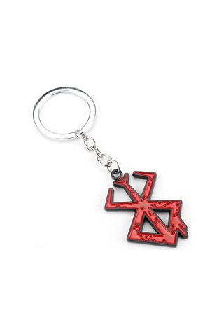 Dükkan Design Berserk Kırmızı Siyah Brand Of Sacrifice Anahtarlık Siyah - Kırmızı