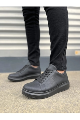 Mevese New Boost Siyah Bağcıklı Günlük Erkek Ayakkabı