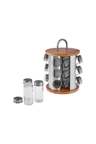 Karaca  Alya Dönen Standlı 12'li Baharat Takımı