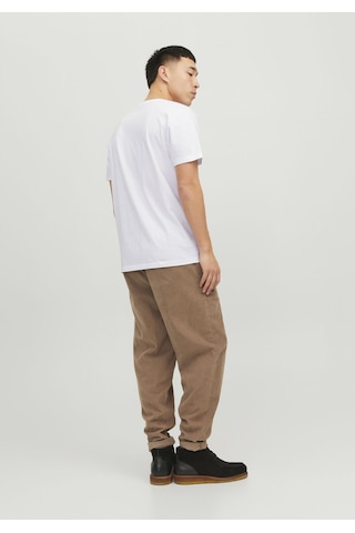 Jack & Jones Beyaz Göğüs Baskılı Kısa Kollu Tişört - Corplogo 12151955 - 7 Beyaz