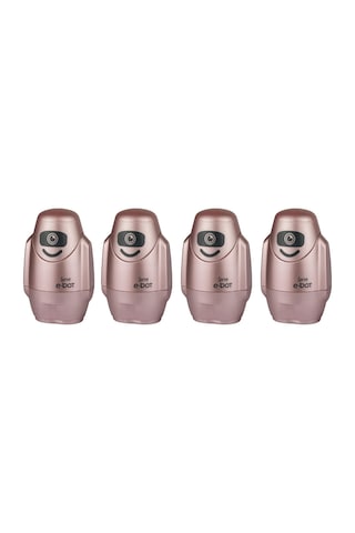 E-bot Sılgılı Kalemtıras Metalık Roze 4lu Set