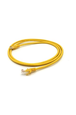 Vcom Np611B-Y-1.0 Cat6 1.0Mt Sarı Utp Patch Kablo