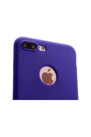 Apple Uyumlu iPhone 7 Plus Kılıf Zore Premier Silikon Kapak Siyah