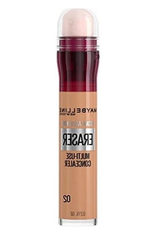 Maybelline New York Instant Anti Age Eraser Kapatıcı 02 Nude & Mini Tattoo Liner Gel Pencil Makyaj Seti 00