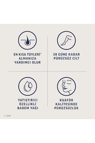 Veet Bacak Vücut Bölgesi Hassas Ciltler Ağda Bandı 2 x 40 Adet