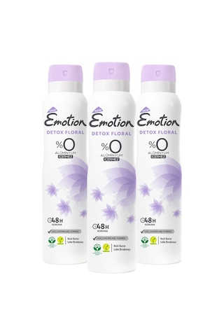 Emotion Floral Kadın Deodorant 3 x 150 ML