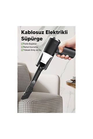 Hasuba Hs-22 3'ü 1 Arada El Tipi Süpürge - Usb Şarjlı Çekme Üfleme Mini Taşınabilir Süpürge & Yıkama Makineleri