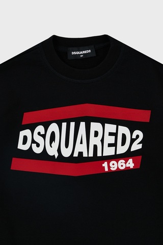 Dsquared2 Çocuk Sweat Dq0208-d002y Black Siyah
