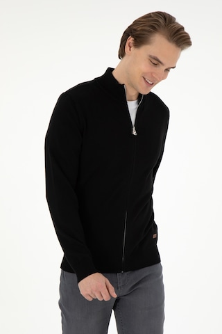 U.s. Polo Assn. Erkek Siyah Hırka Triko 50298268-vr046 Siyah