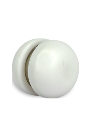 Eşarp Ve Şal Mıknatısı Soft Beyaz Renk - Başörtü Tutucu Kadın Tesettür Aksesuar Mıknatıs Beyaz