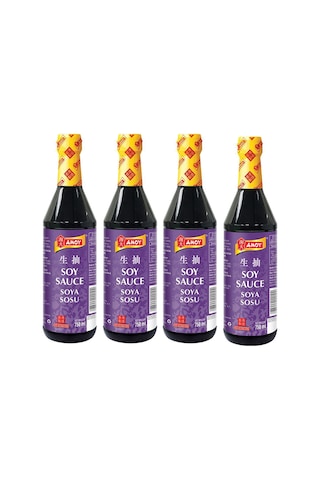 Amoy Soya Sosu 4 x 750 ML
