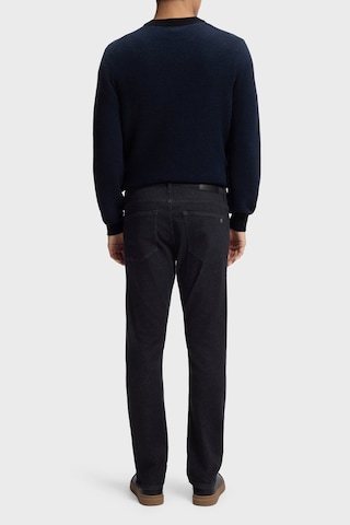 Boss Pamuklu Slim Fit Düz Paça Jeans Erkek Kot Pantolon 50553407 401 Lacivert