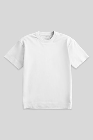 Tommy Life Tommy Lıfe Beyaz Basic Kısa Kol O Yaka Erkek Büyük Beden T-Shirt - 88072 T09Er-88072 001