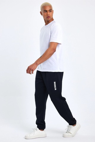 Erkek Regular Fit Broklyn Baskılı Eşofman Altı Spr 203 001