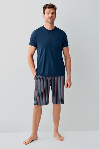 Arnetta Erkek Lacivert Pijama Takımı Ar3681-s-v1 Lacivert