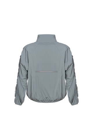 Hummel Berry Raıncoat Kadın Yağmurluk Gri Gri