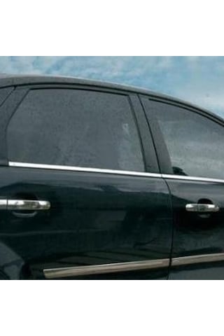 Ford Focus 2 Krom Cam Çıtası 4 Parça 2005-2011