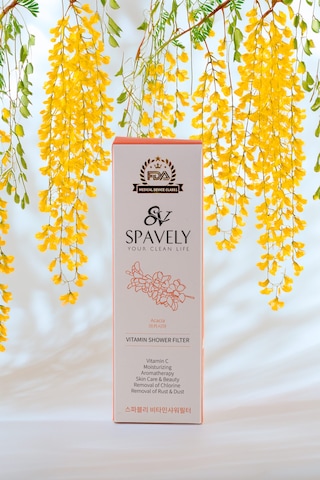 Spavely Duş Filtresi Akasya Esansı - Klor Ve Kireç Karşıtı, Kokulu, C Vitaminli 150 Gr