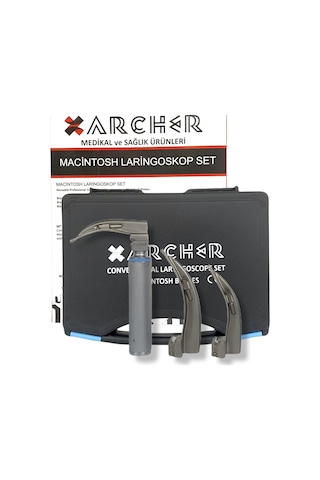 Archer Macintosh Laringaskop Set 3'lü