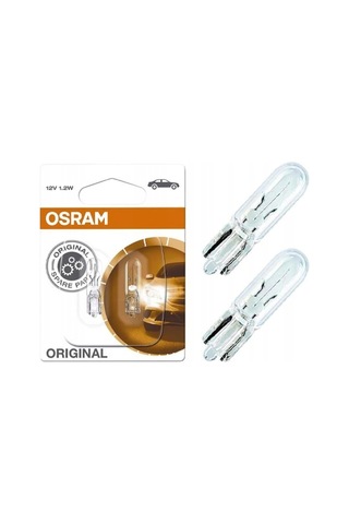 Dipsiz Gösterge Ampul 12v 1.2w T5 2721-02b 2 Adet Diğer
