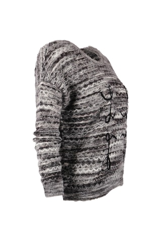 Vedi Minimalist Oversize 3/4 Kol Kadın Kazak - Günlük Kullanım Siyah