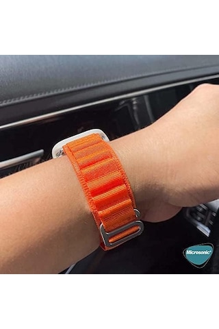 Samsung Galaxy  Uyumlu  Watch 6 Classic 47mm İçin Kordon Alpine Loop Siyah