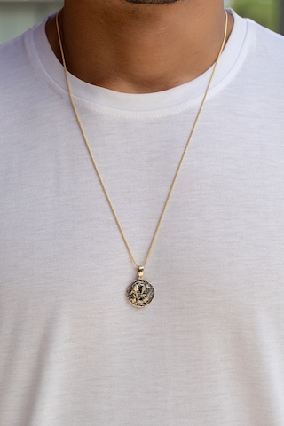 Uşaklıhafız 14 Ayar Altın Ejderha Figürlü Erkek Kolye