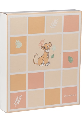 Özdilek Lion King Simba Disney Lisans Baskılı Bambu Yenidoğan Bebek Pelerini 80x80 Cm Çok Renkli