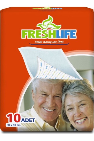 Freshlife 60 x 90 CM Yatak Koruyucu Örtü 10'lu