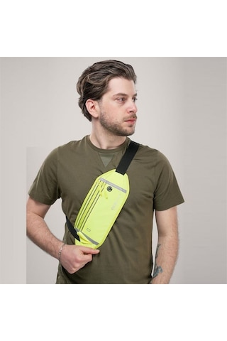 Anka Ççs 17712 Bel Çantası Polyester Sport Bel Çantası Sarı Tek Renk