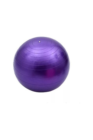 Leyaton Pilates Topu 75 CM Mor + Pompa